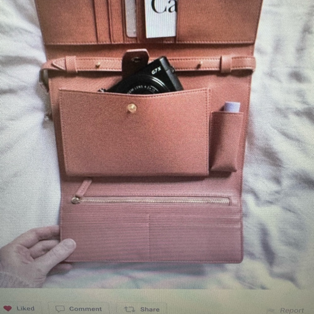 JW PEI Rose Flap Crossbody Wallet